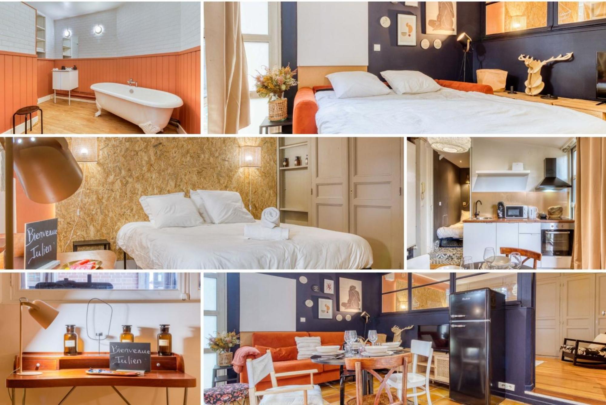 Апартаменти L'Atelier De L'Artiste - Lumineux - Calme - Wifi Дуе Екстер'єр фото